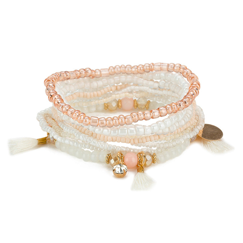 Bracelet LAGUNE – Esprit bohème & touches lumineuses