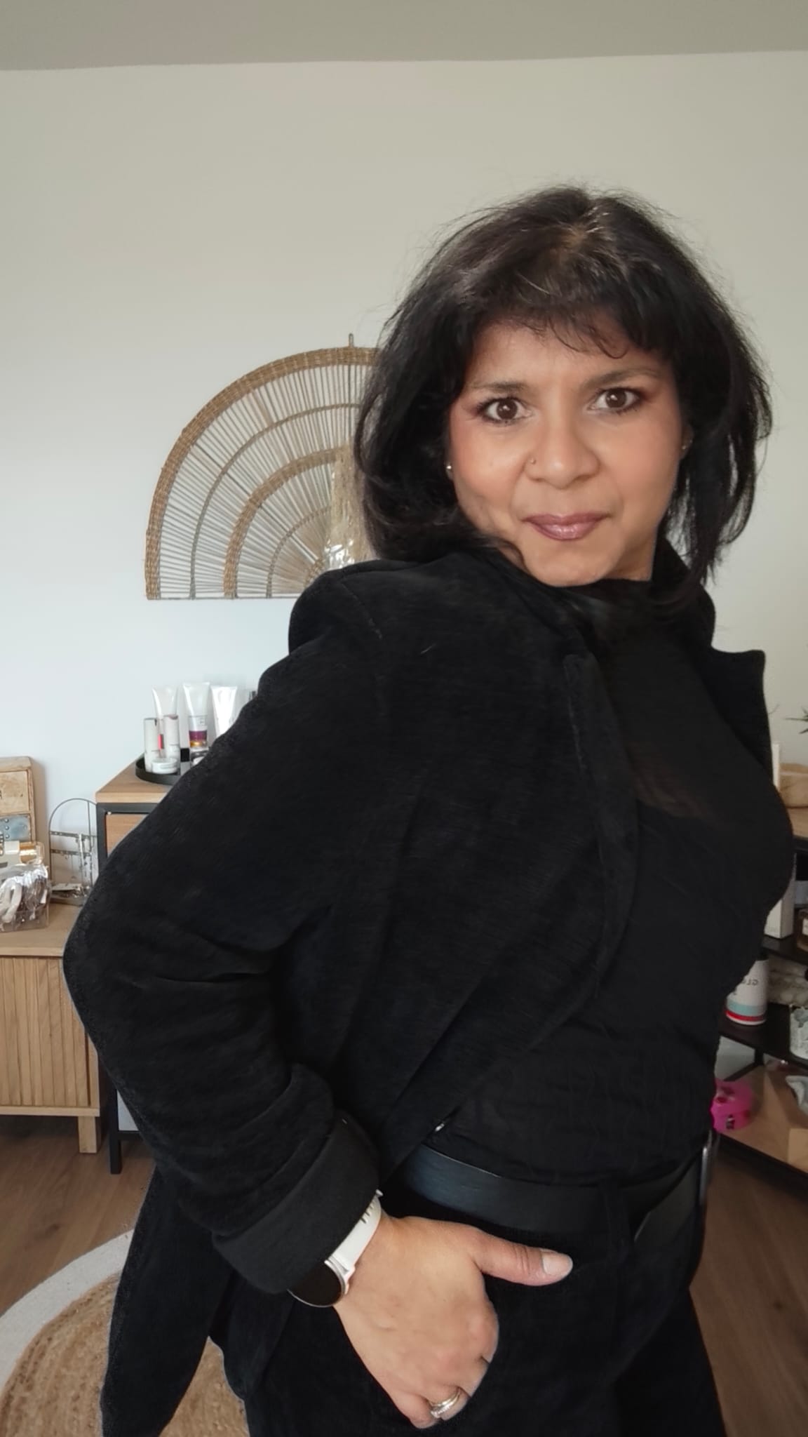 Blazer-style jacket – structured look & flexible comfort