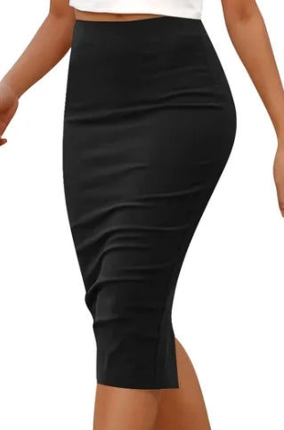 Flowy midi skirt – one piece, a thousand ways to wear it