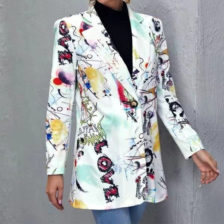 Blazer-style jacket – structured look & flexible comfort