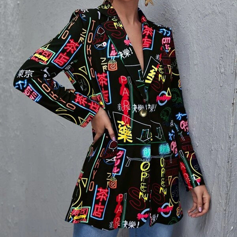 Blazer-style jacket – structured look & flexible comfort