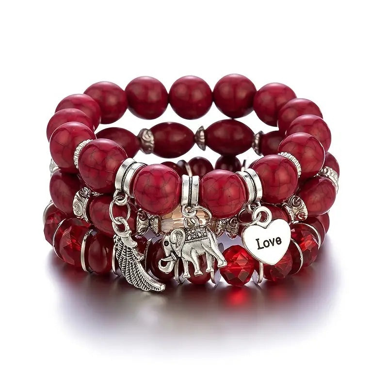Square resin bracelet – mineral inspiration & assertive style