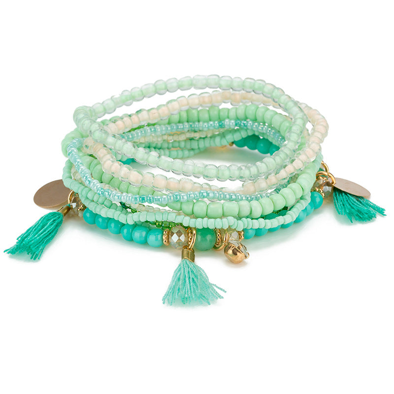 Bracelet LAGUNE – Esprit bohème & touches lumineuses