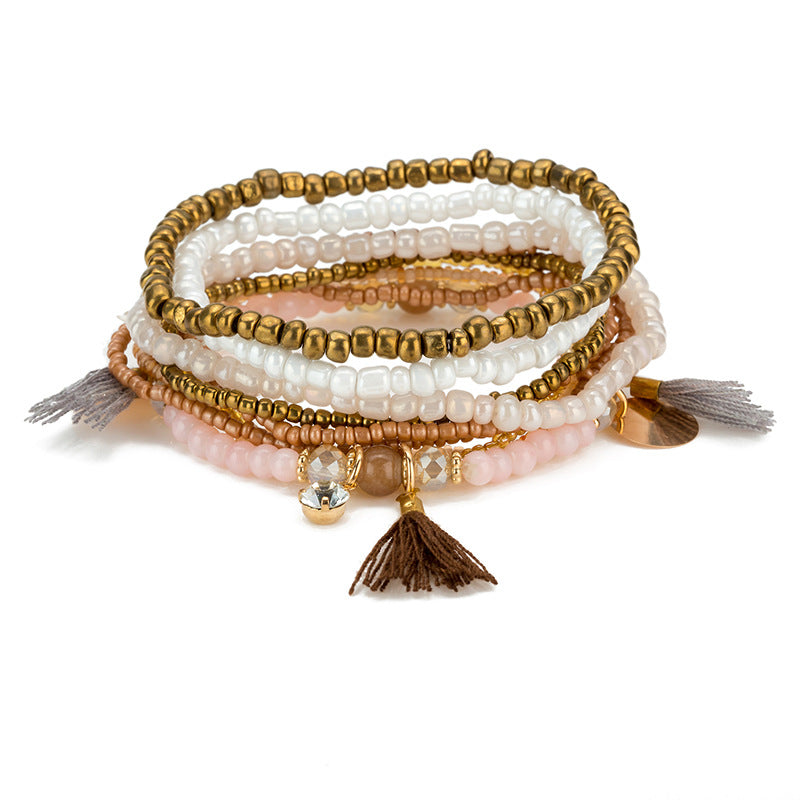Bracelet LAGUNE – Esprit bohème & touches lumineuses