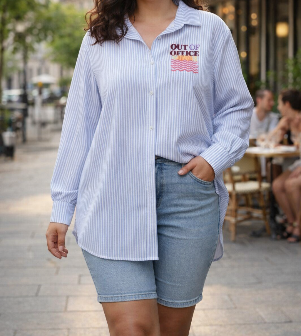 Flowy oversized shirt – relaxed style
