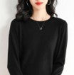 Red or black crew neck sweater – soft, comfortable & an everyday essential