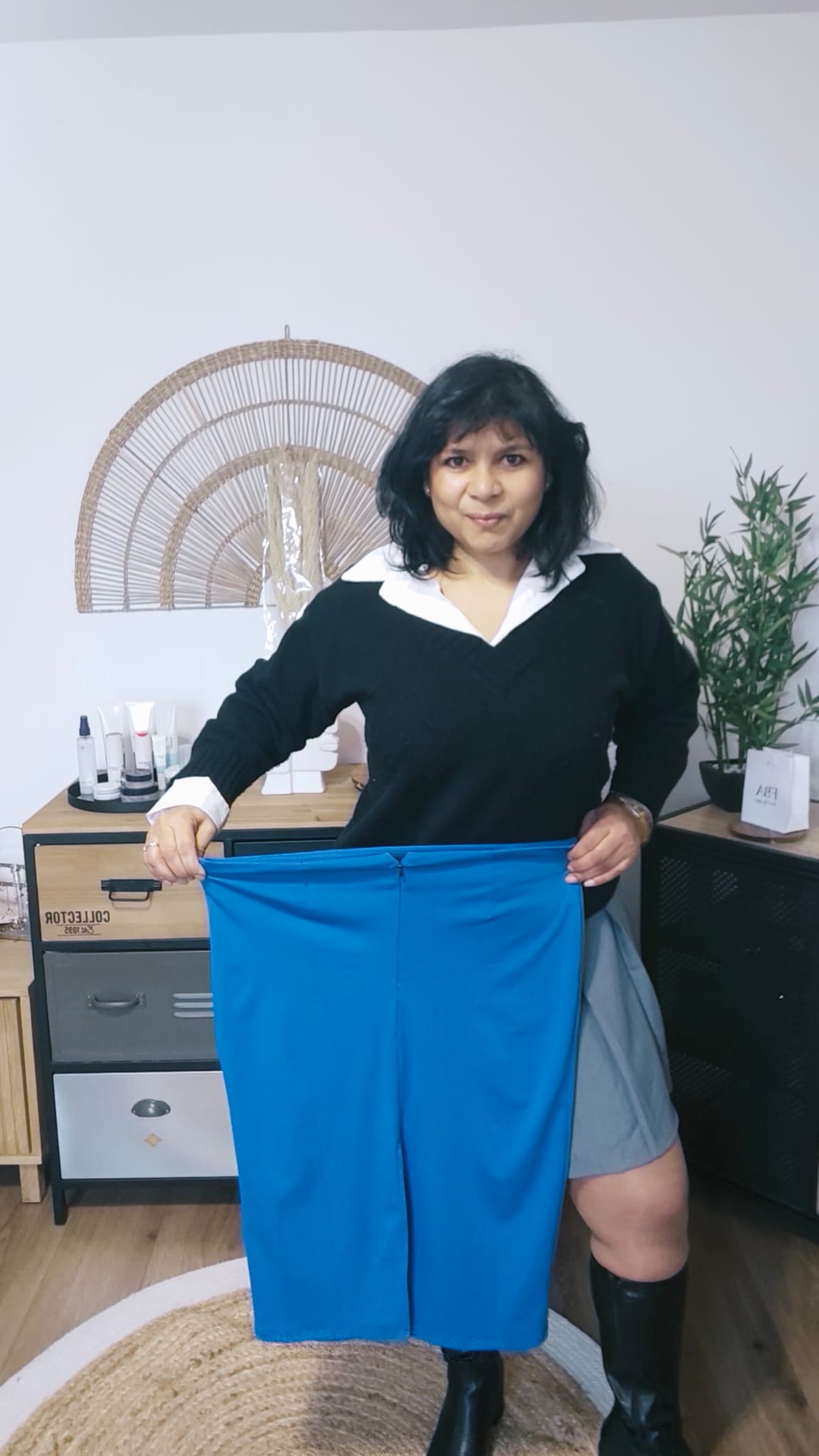 Flowy midi skirt – one piece, a thousand ways to wear it