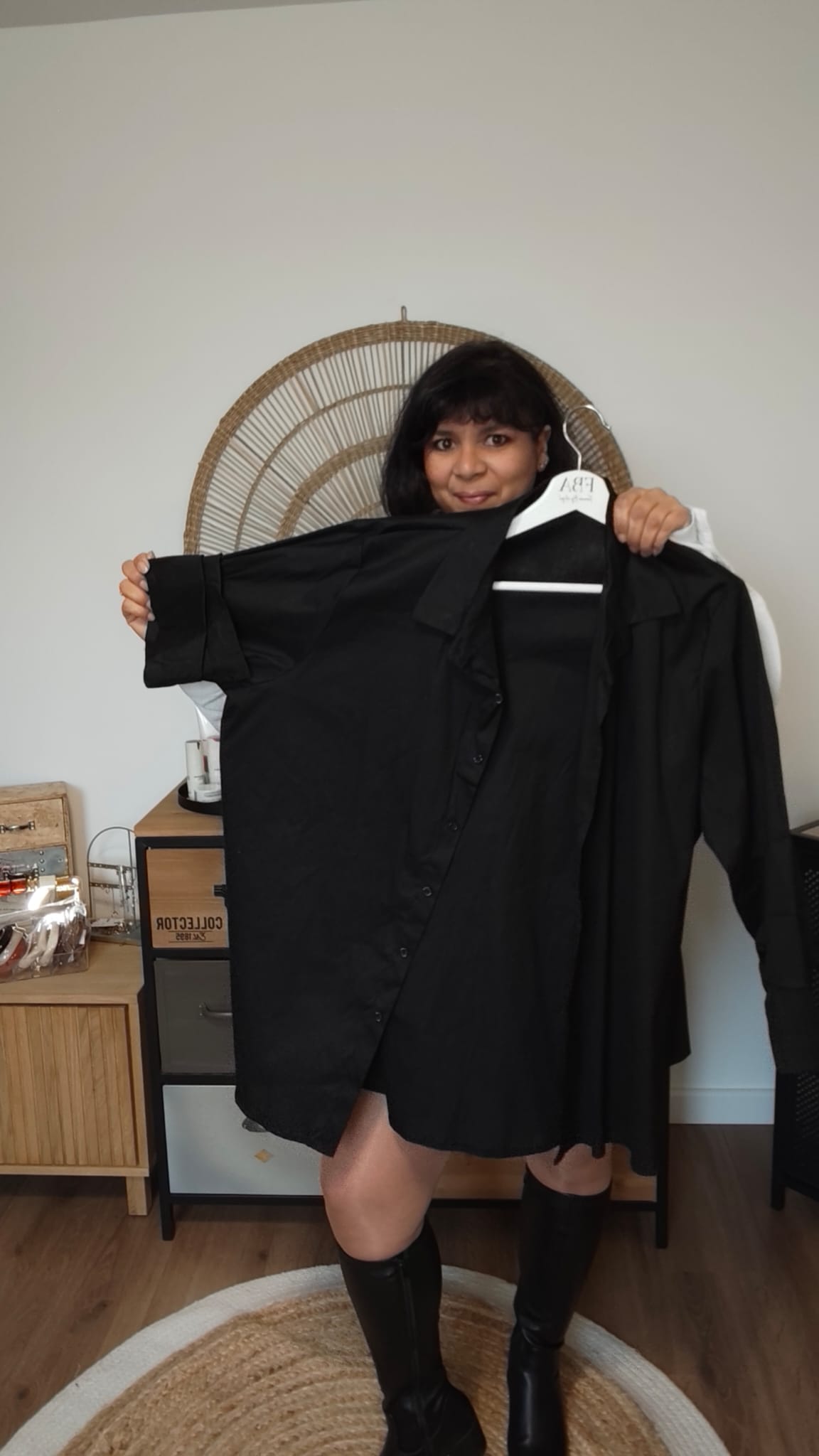 Flowy oversized shirt – relaxed style