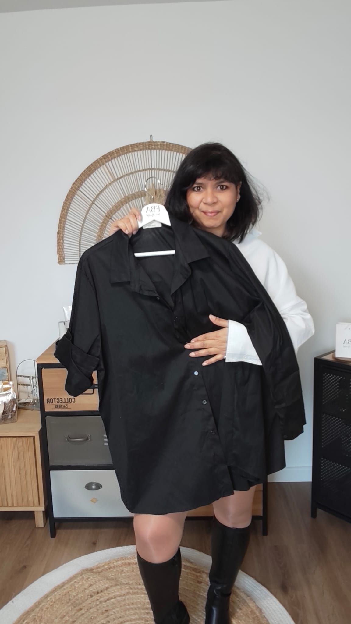 Flowy oversized shirt – relaxed style