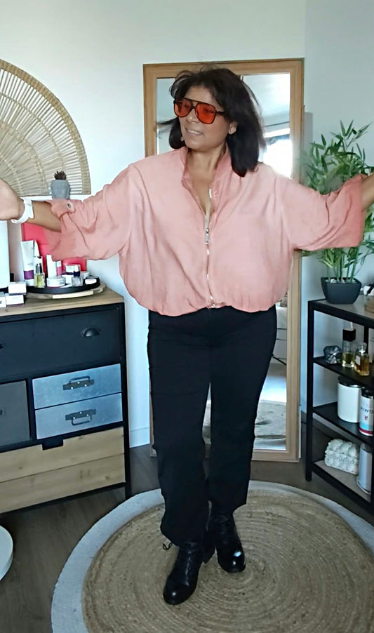 Blazer-style jacket – structured look & flexible comfort