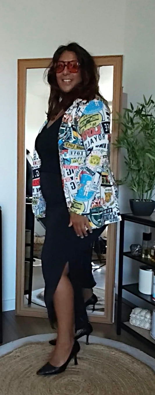 Blazer-style jacket – structured look & flexible comfort