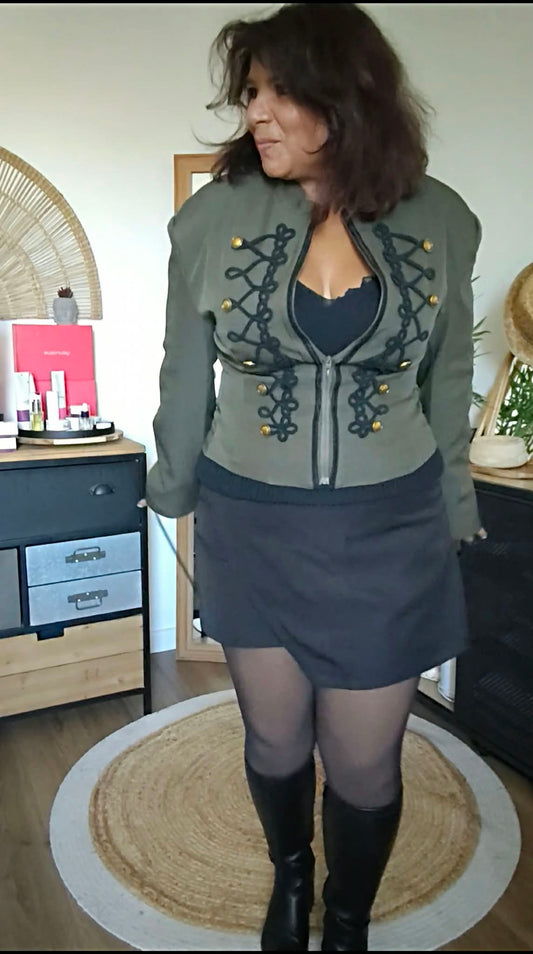 Blazer-style jacket – structured look & flexible comfort
