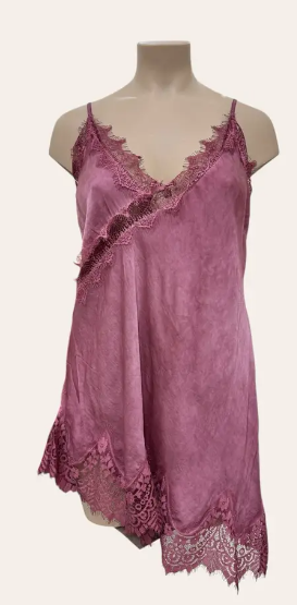 "Evidence" top - soft lace & natural femininity - with lace straps