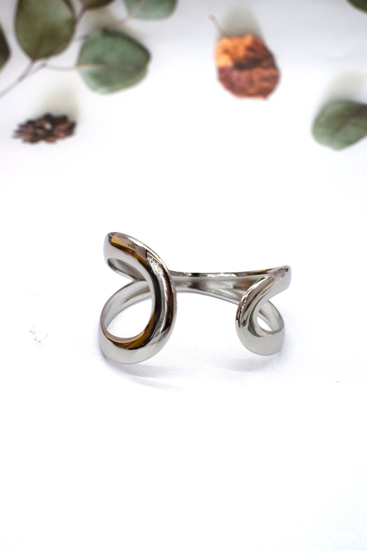 Épure bangle – adjustable, silver or gold