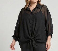 Flowy oversized shirt – relaxed style