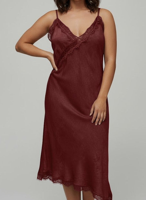 "Evidence" top - soft lace & natural femininity - with lace straps