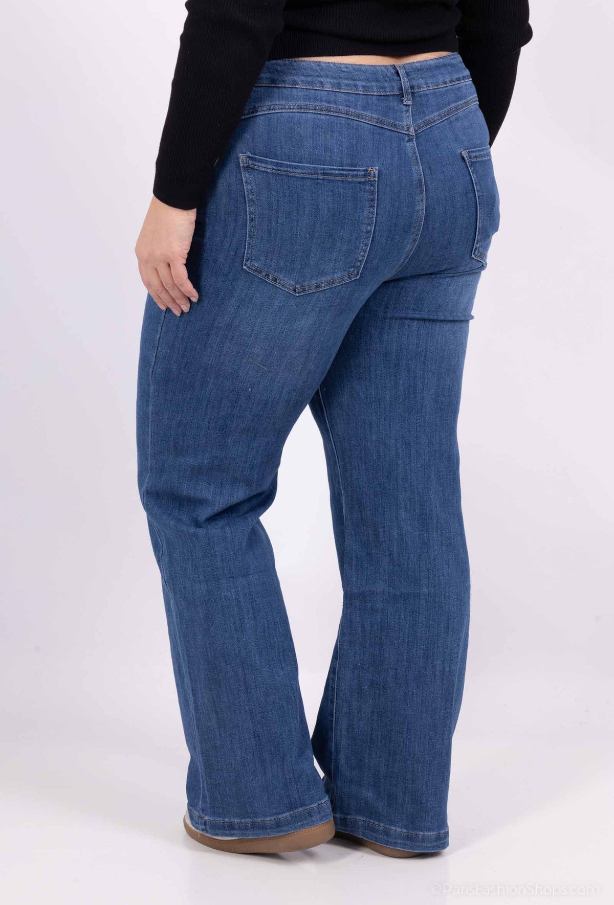 Stretch blue jeans – comfort & support