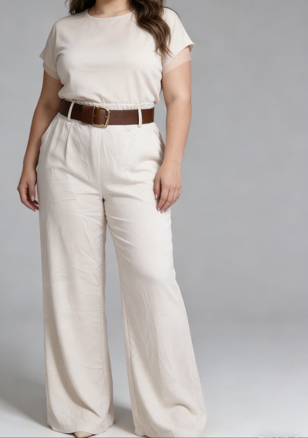 Wide-leg velvet trousers without buttons or zips – freedom of movement & undeniable softness